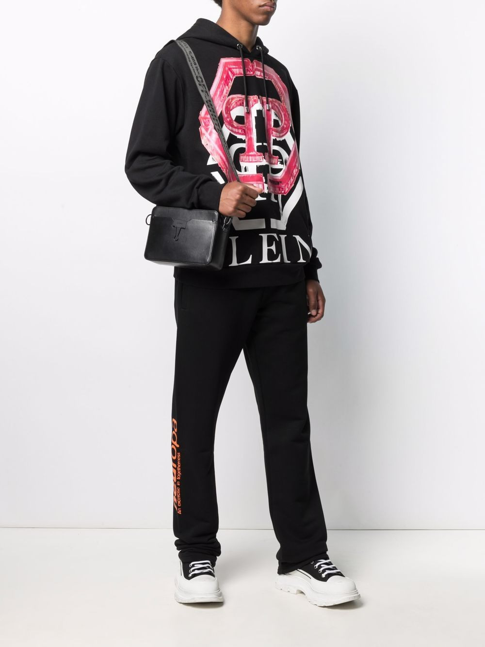 Neuropa-print sweatpants - 3