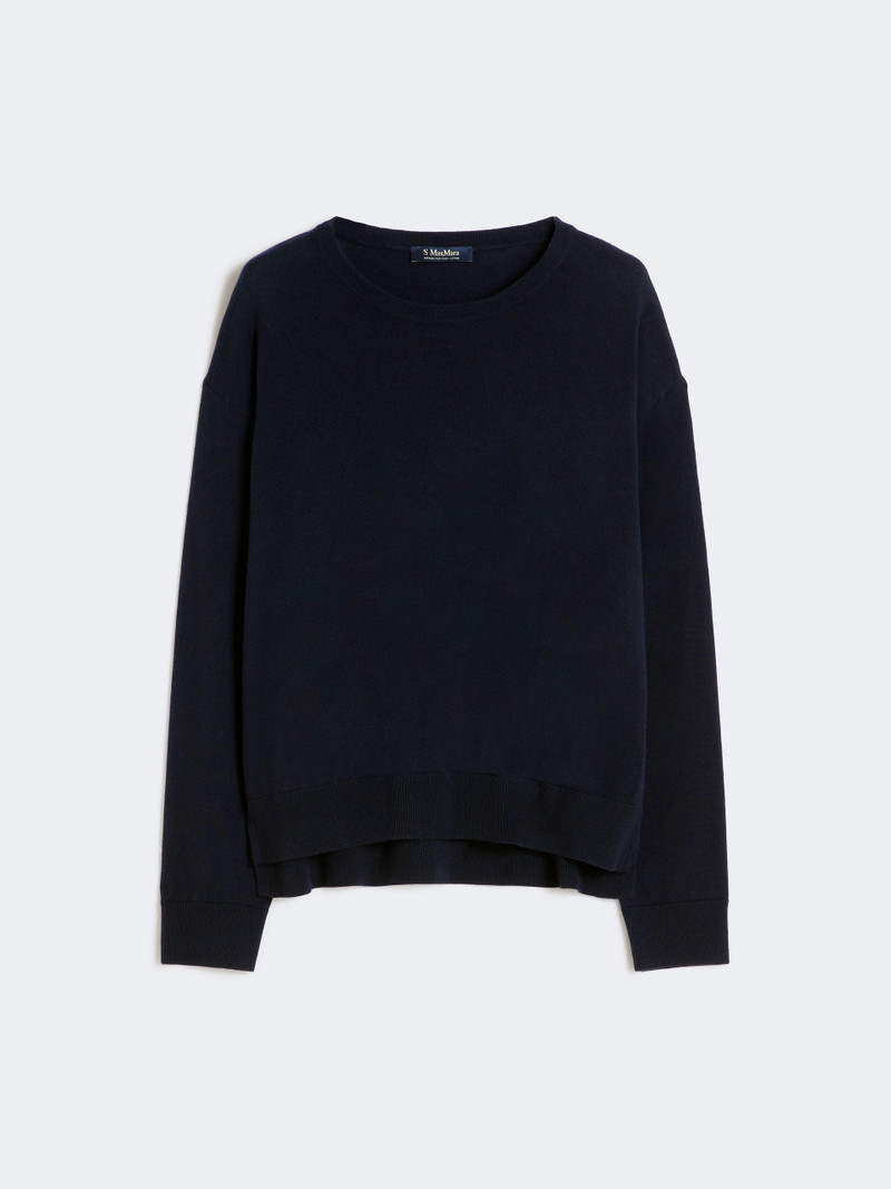 ABISSO Oversized wool sweater - ULTRAMARINE 1