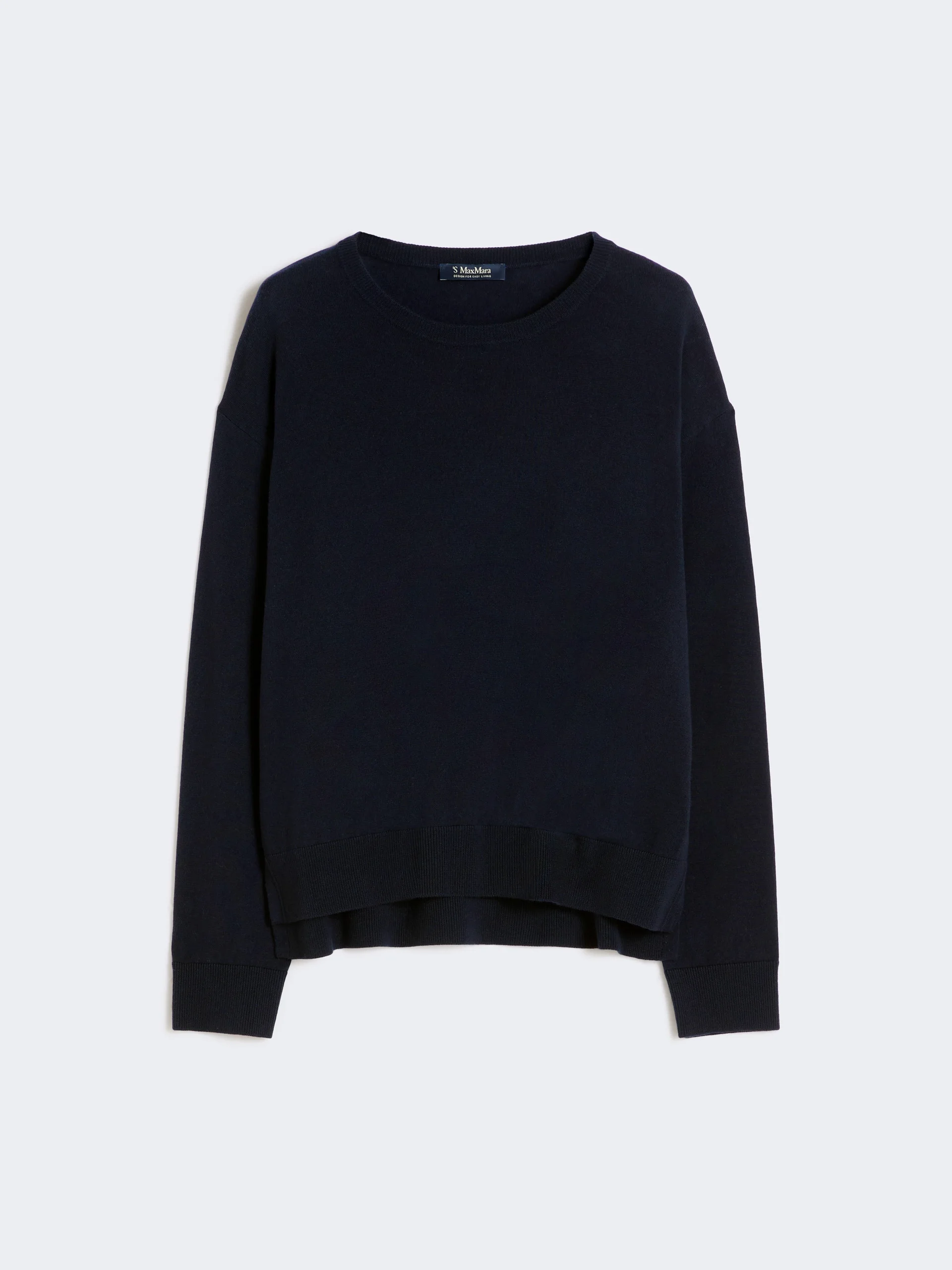 Oversized wool sweater - ULTRAMARINE - 1