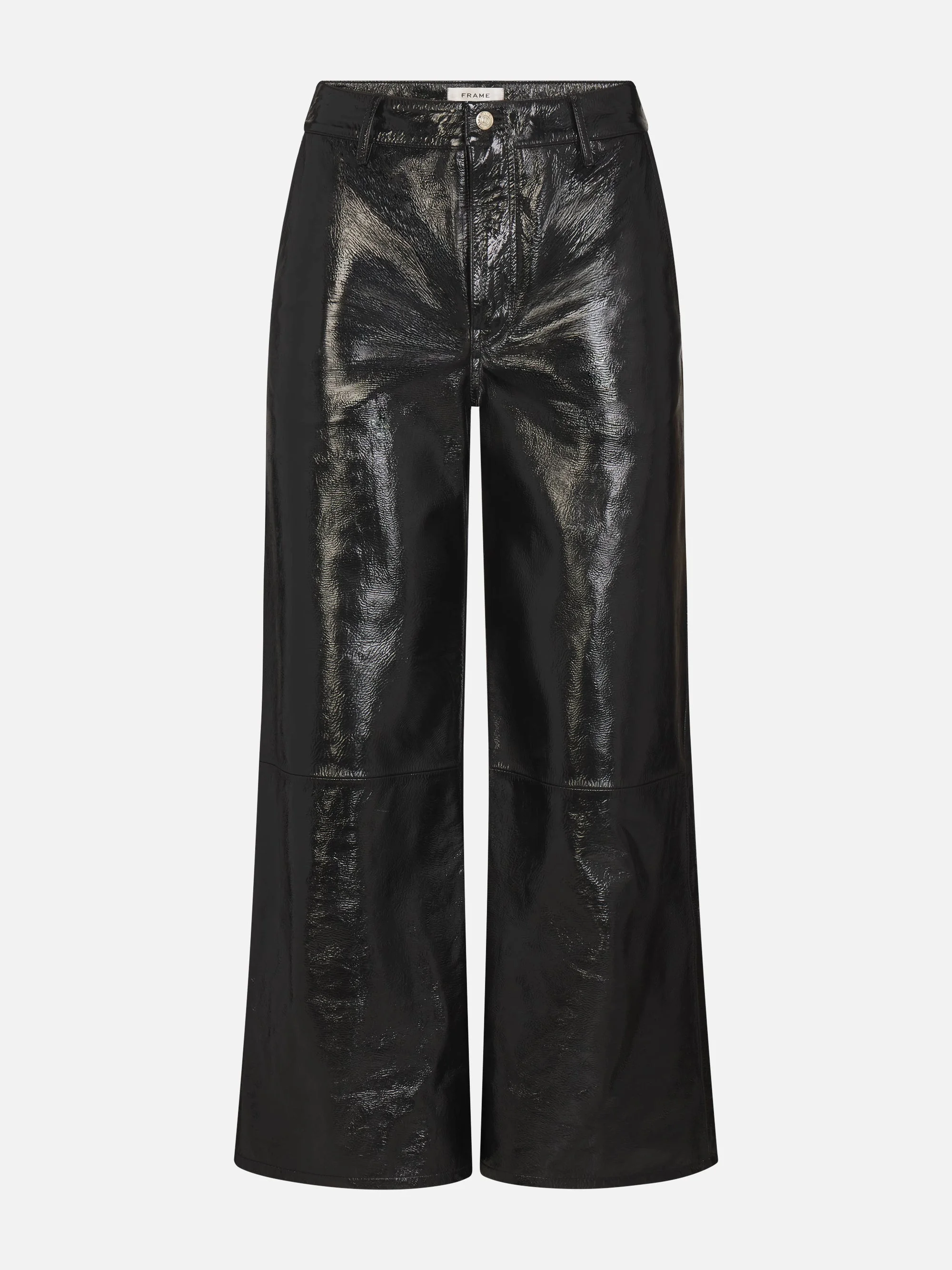 The Patent Leather Swing Trouser - 1
