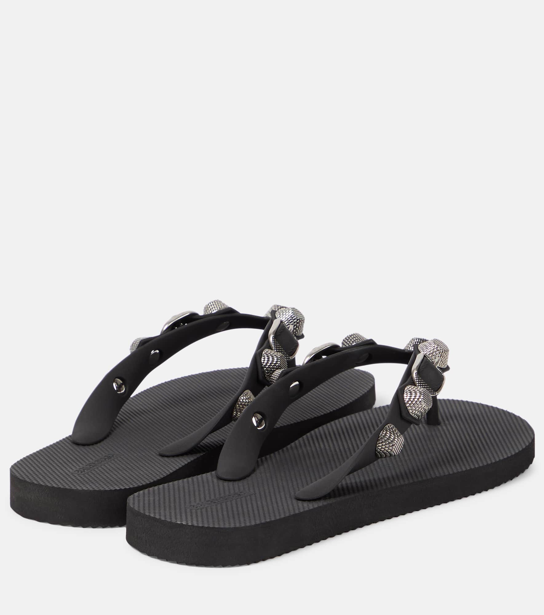 Cagole embellished thong sandals - 3