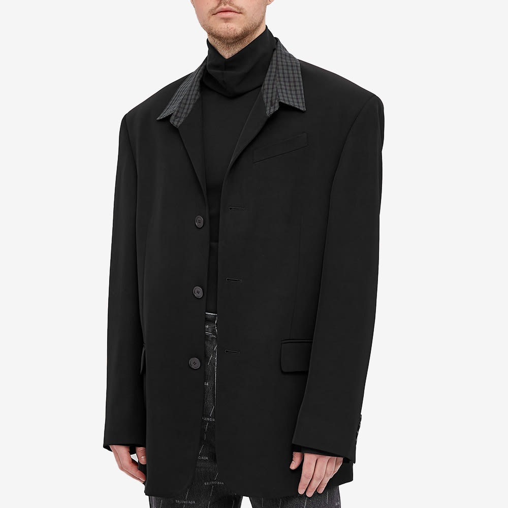 Balenciaga Hybrid Shirt Suit Jacket - 5