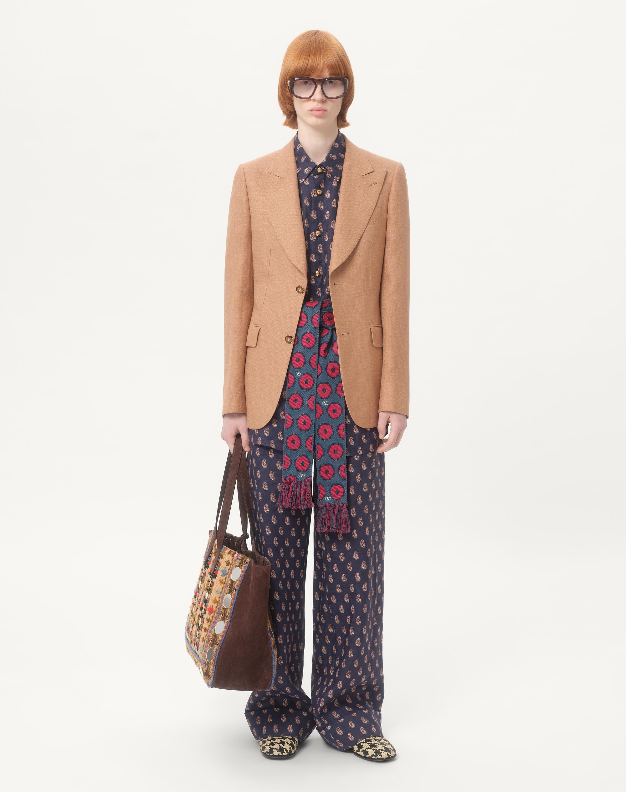 LIGHTWEIGHT LINEN SHIRT WITH VOYAGE IMAGINAIRE PRINT - 2