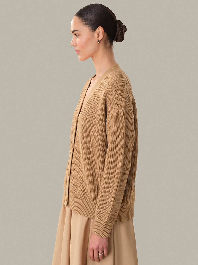 525 america Emilia: Cotton Cocoon Cardigan outlook
