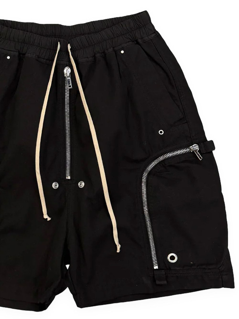 Rick Owens DRKSHDW Bauhaus zip-details drawstring shorts outlook