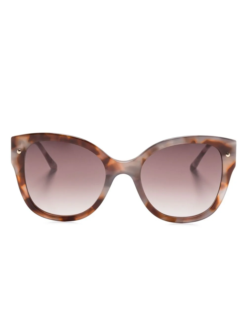 oversize-frame sunglasses - 1