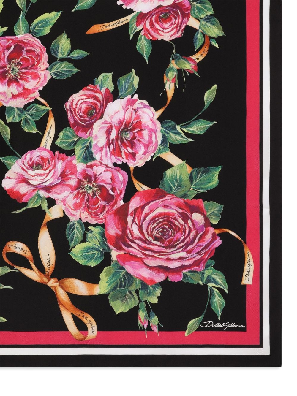 floral-print foulard - 2