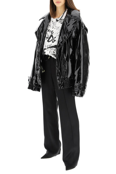 Dolce & Gabbana PATENT LEATHER JACKET outlook