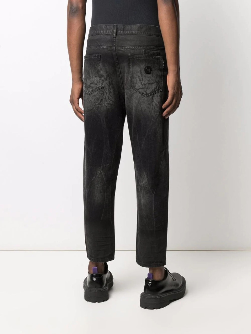 carrot-fit denim jeans 4