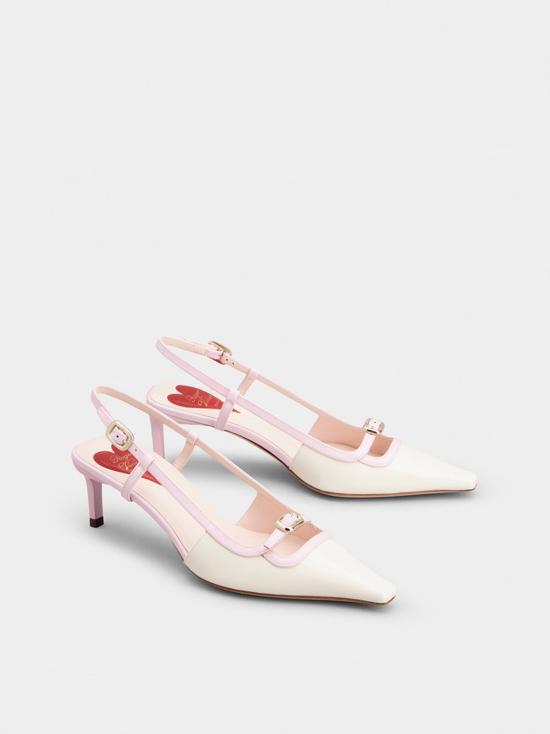 Roger Vivier Viv’ Canard Slingback Pumps in Patent Leather outlook