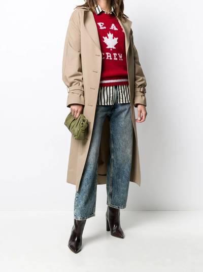 DSQUARED2 intarsia-knit jumper outlook