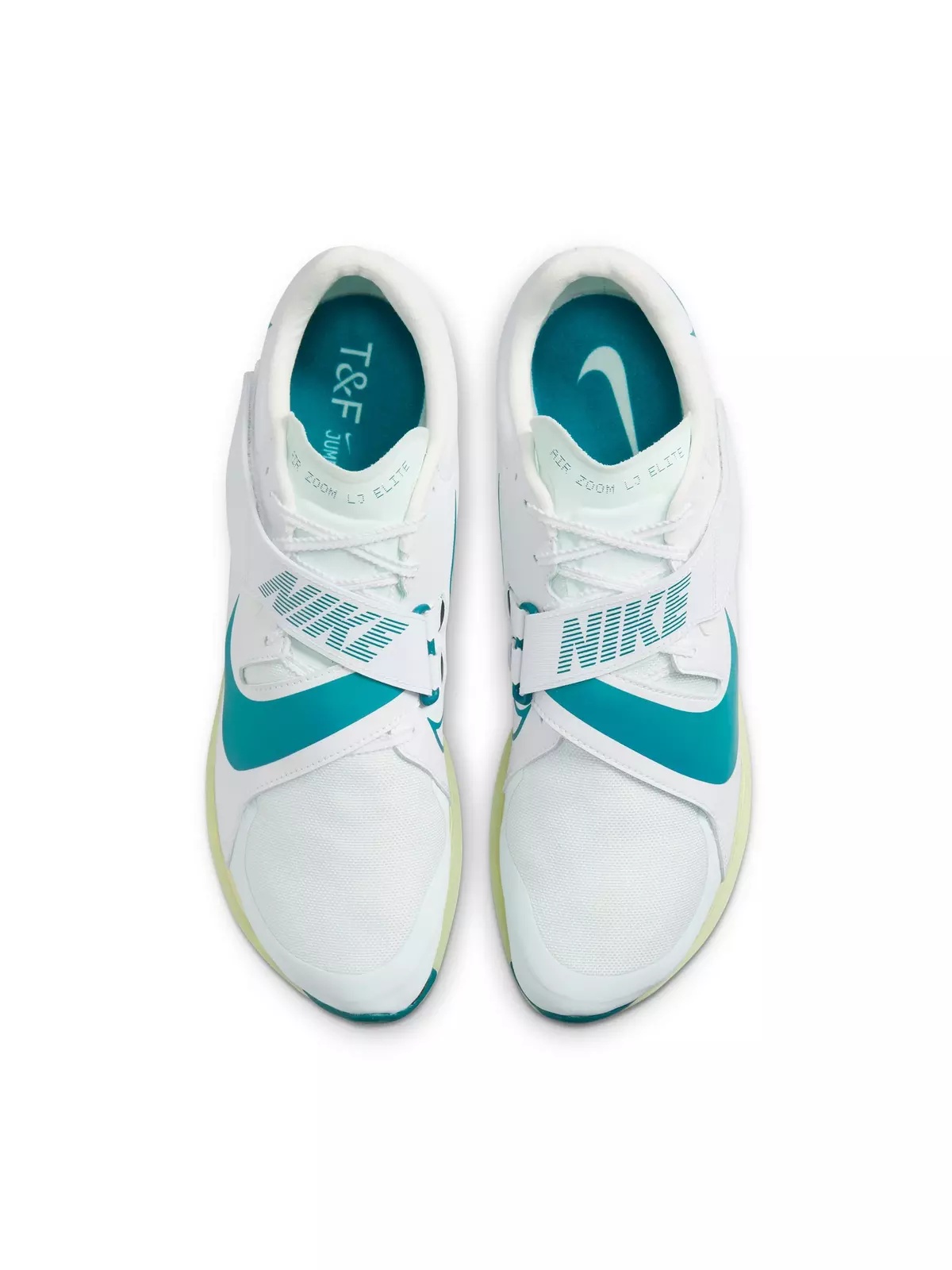 Long Jump Elite "White/Bright Spruce/Barely Green" Unisex Track Spike - 7