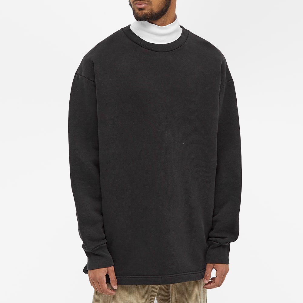 Acne Studios Fin Circle Logo Crew Sweat - 3