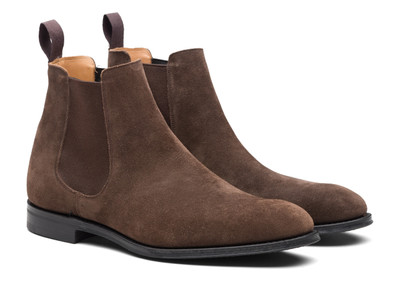 Church's Amberley ^ r
Suede Chelsea Boot Brown outlook