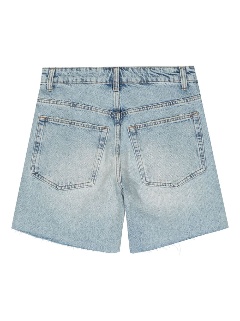 Raye mid-rise denim shorts - 2