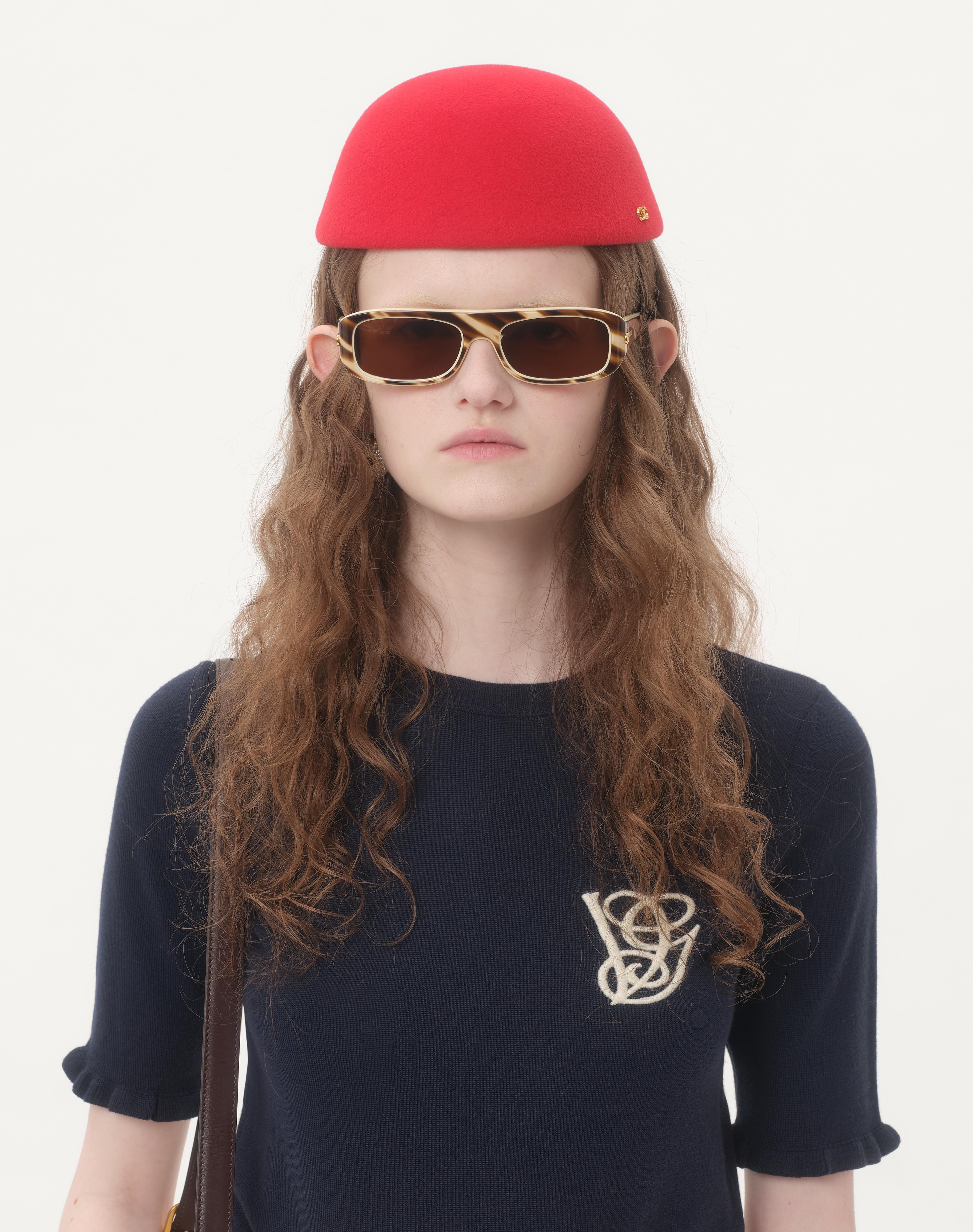 EMBROIDERED WOOL TOP - 4