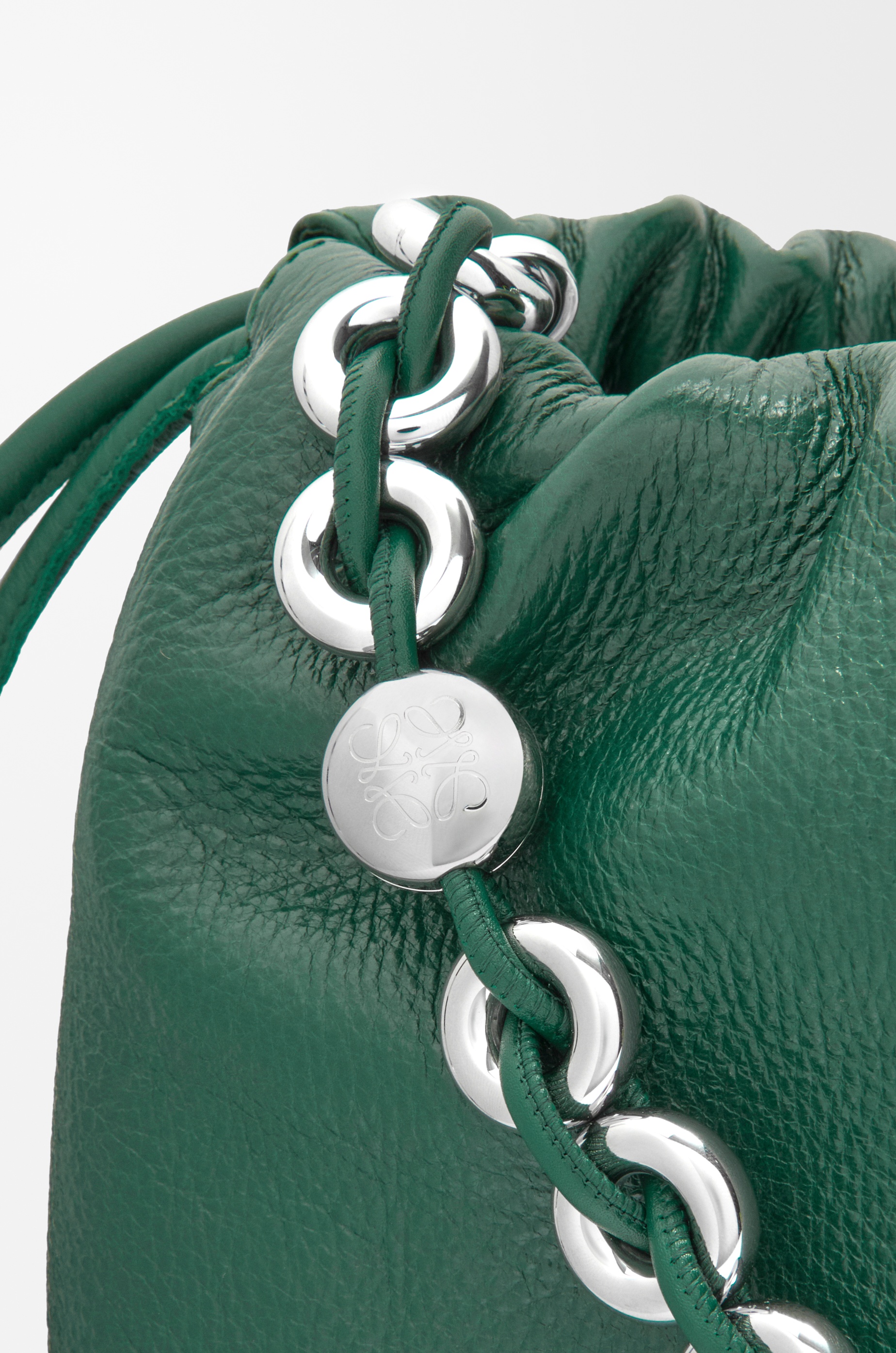 Large Flamenco purse in deerskin - 11