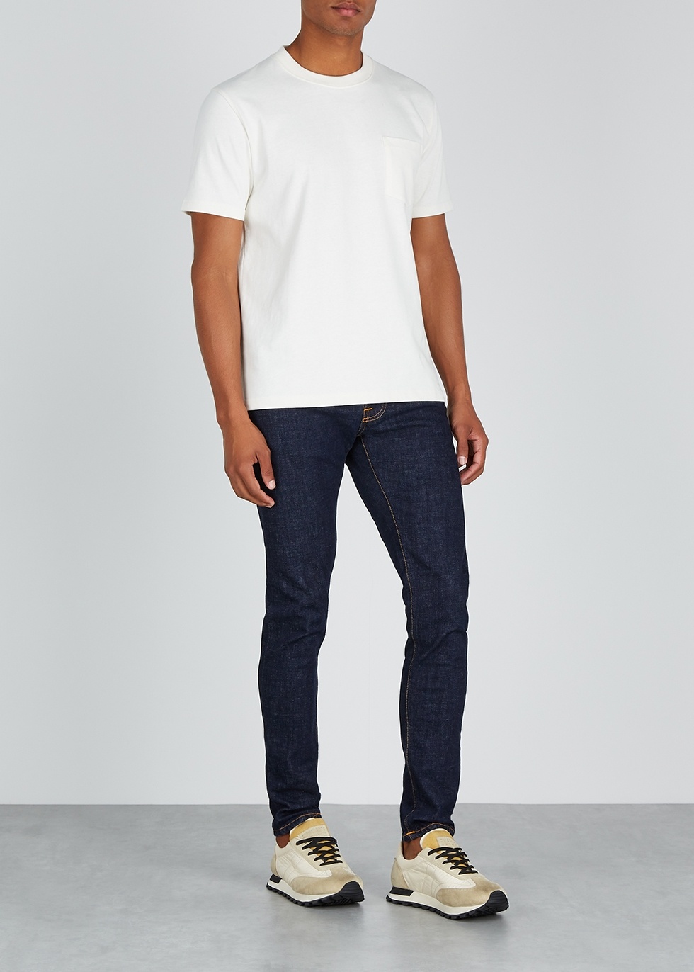 Tight Terry indigo skinny jeans - 4