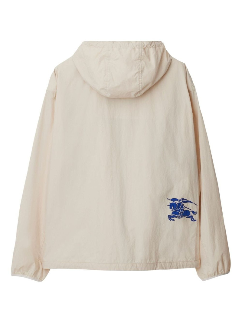 Equestrian Knight-motif hooded jacket 6