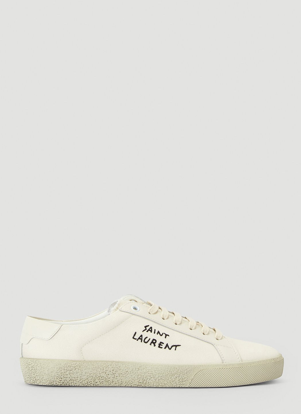 Saint Laurent Women Court Classic Logo Sneakers - 1