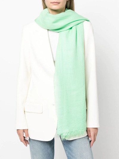 Faliero Sarti frayed-edge scarf outlook