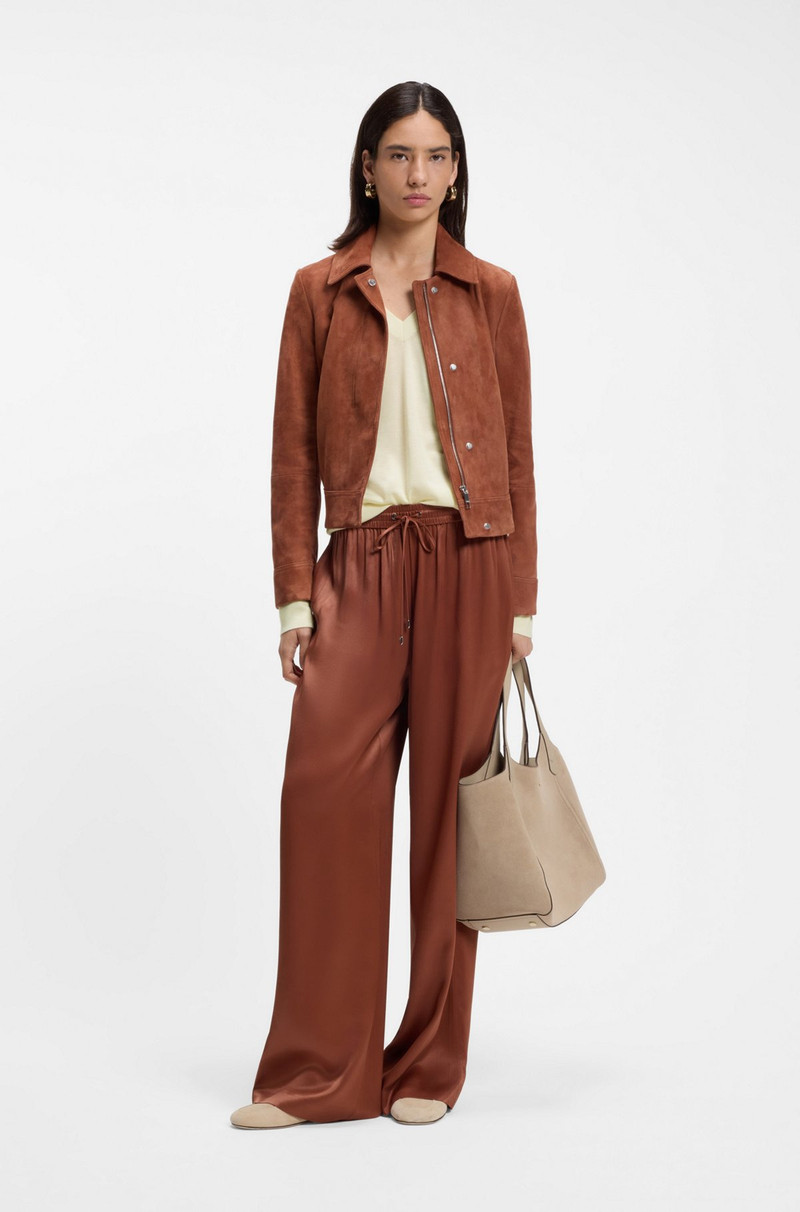 BOSS V-NECK SWEATER IN MERINO WOOL outlook