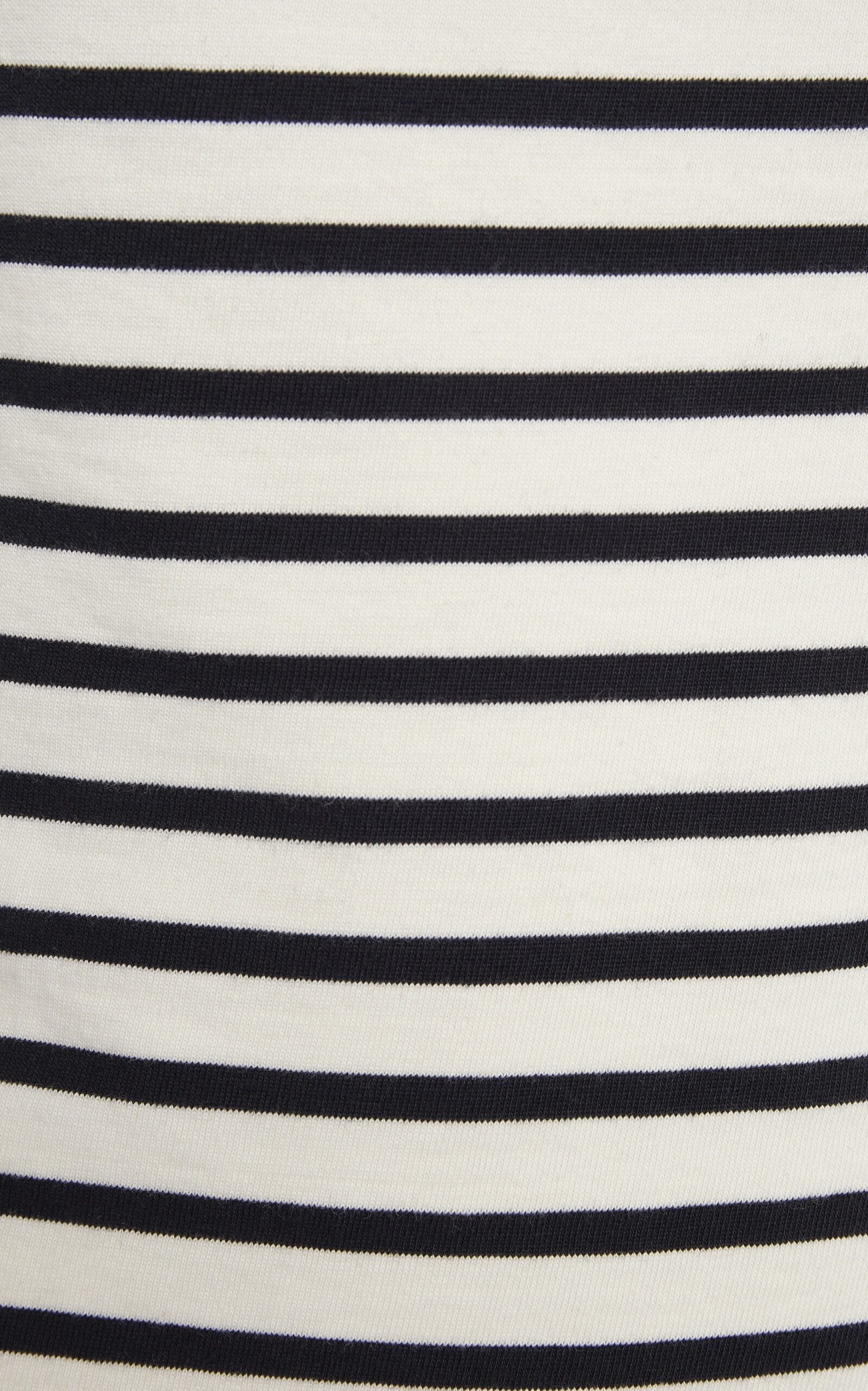 Striped Cutout Organic Cotton Top stripe - 7