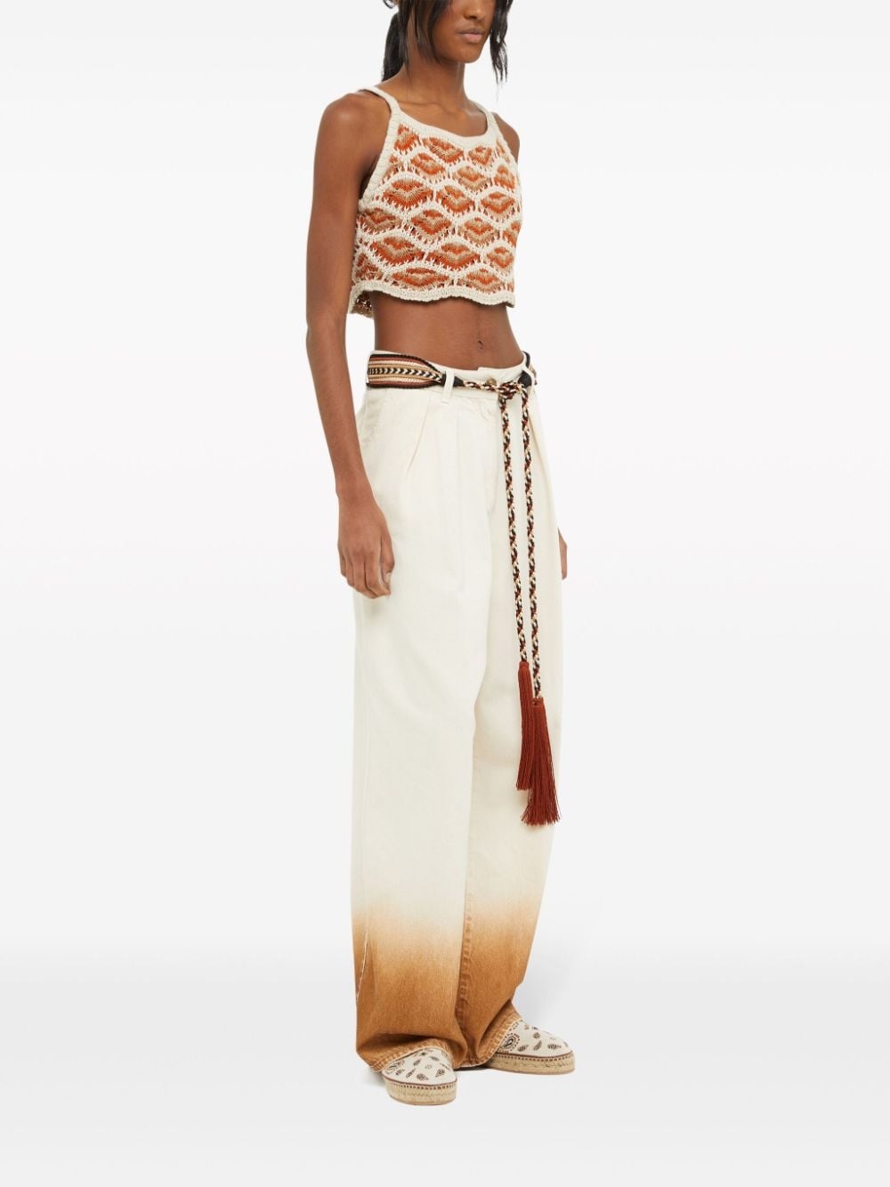 Hawa Mahal crochet-knit top - 3