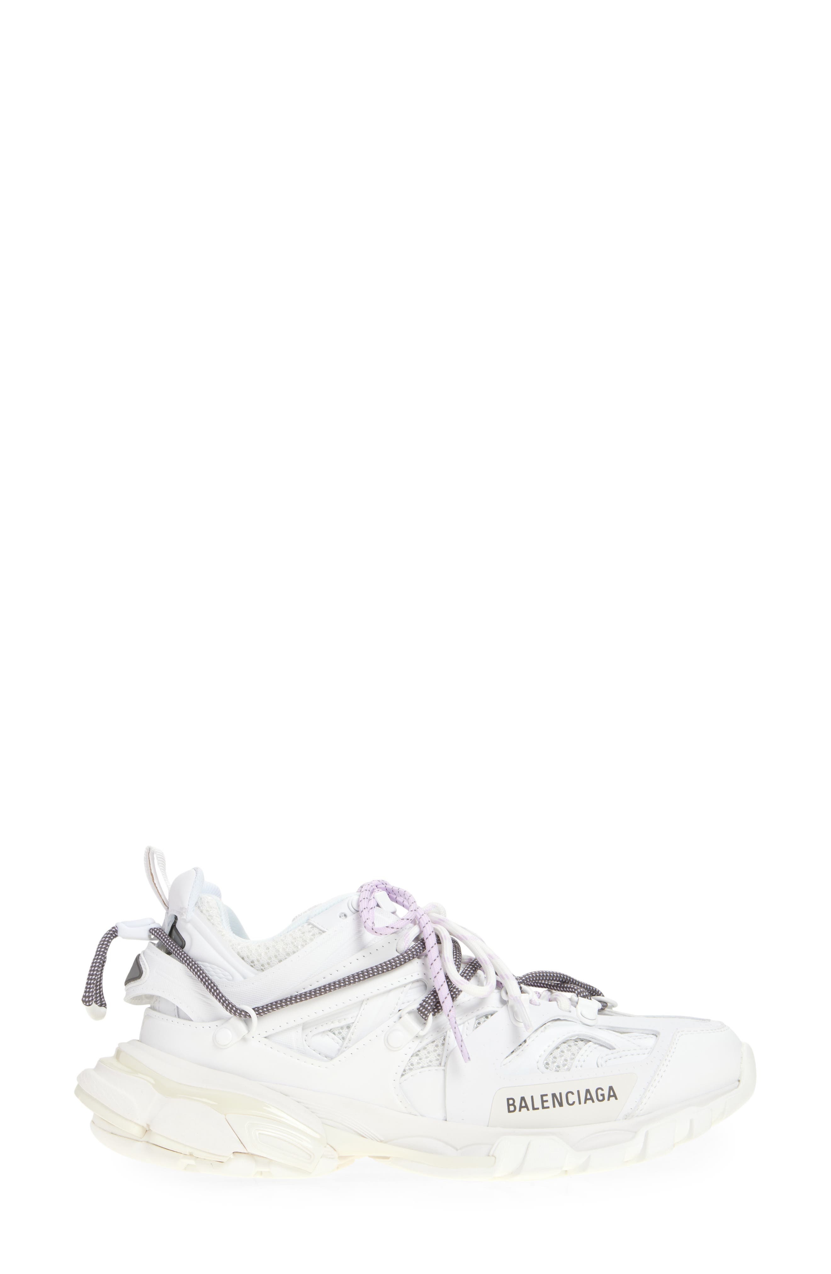 Balenciaga Track Trail Sneaker in White/Lilac at Nordstrom - 3