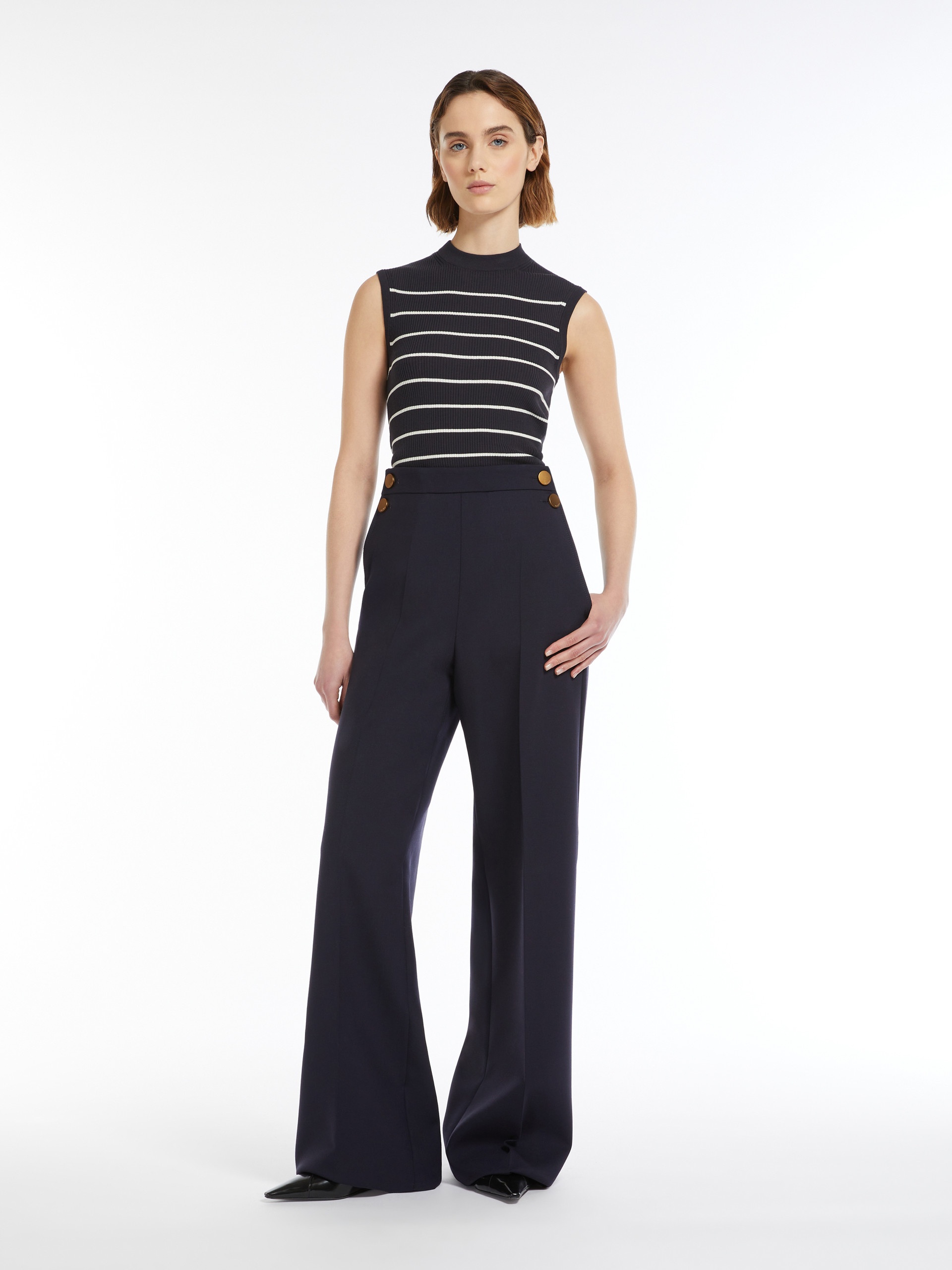 GIARA Rib-knit cotton and silk sweater - 2