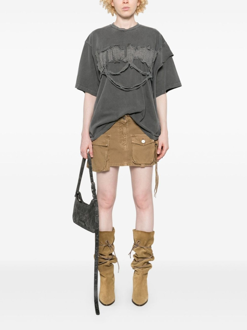 OTTOLINGER distressed-finish T-shirt outlook