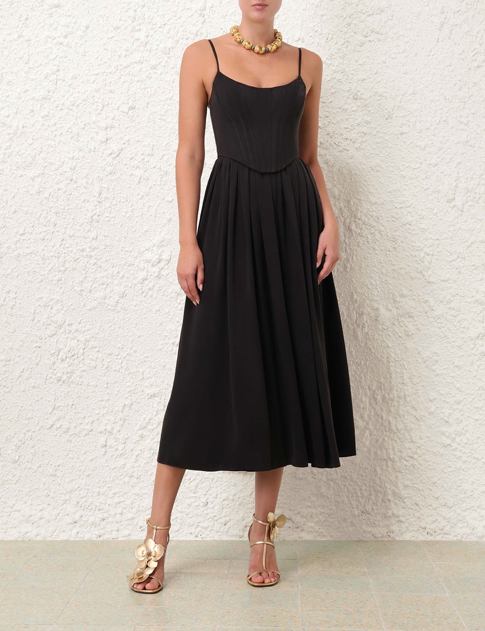SILK CORSET DRESS - 2