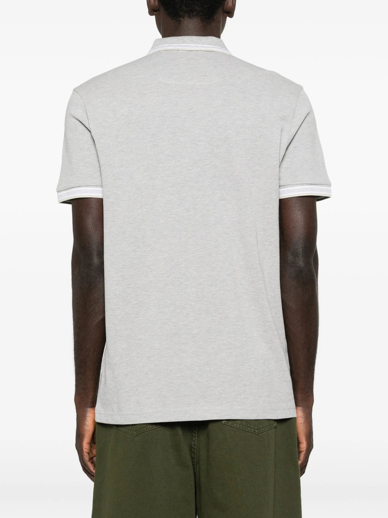 BOSS Boss Striped-collar Polo Shirt outlook