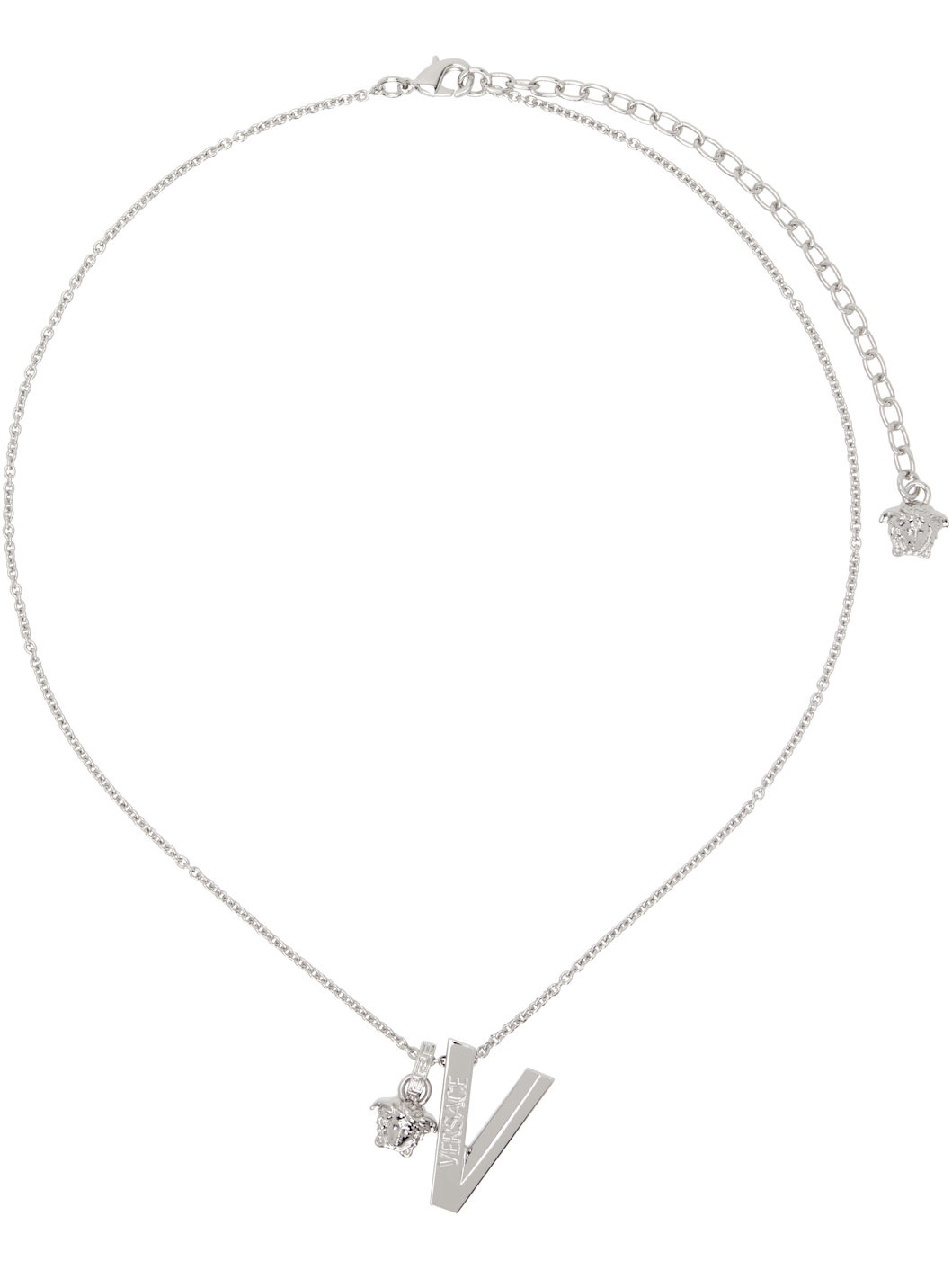 Silver V2025 Chain Necklace - 1