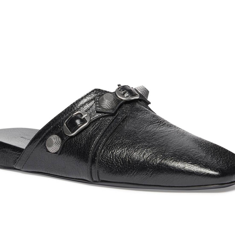 Men's Cosy Cagole Mule in Black 8