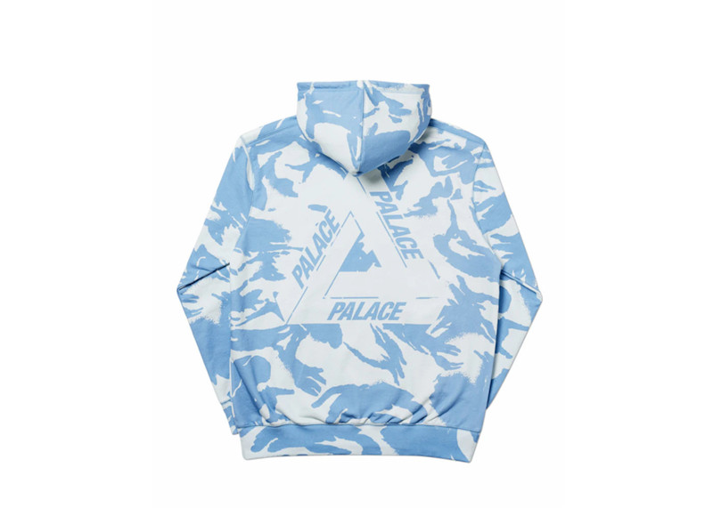 PALACE Palace Pealed Hood Blue outlook