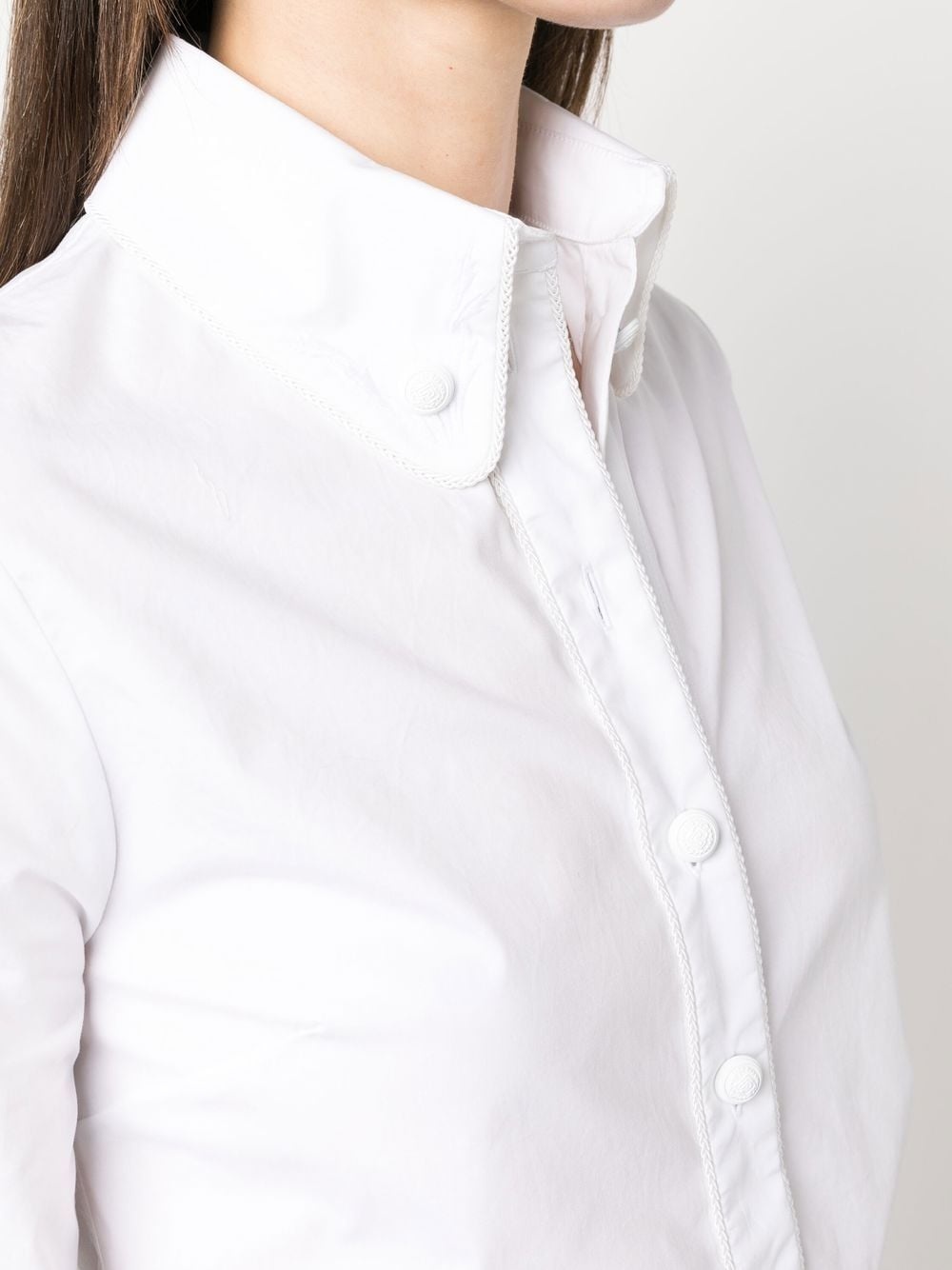 button-down organic cotton shirt - 5