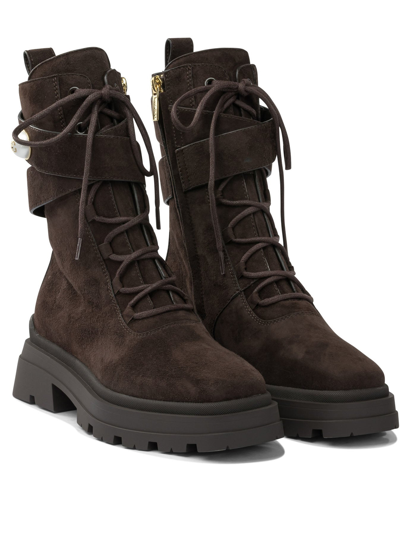 Jimmy Choo Women "Noemi" 45 Mm Combat Boots - 2