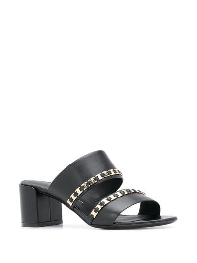 Salvatore Ferragamo Vara chain sandals outlook