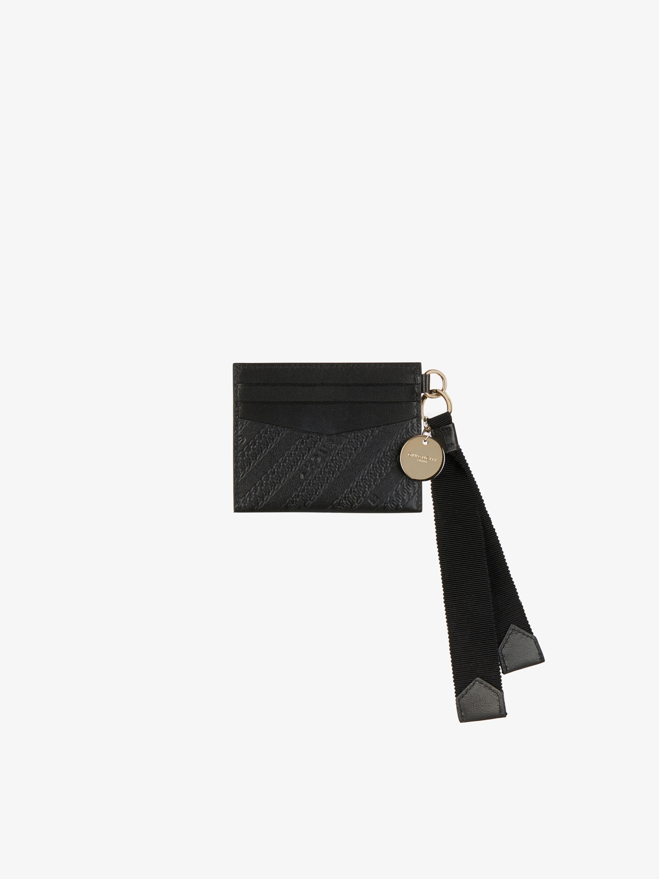 Bond card holder in GIVENCHY chain leather - 2