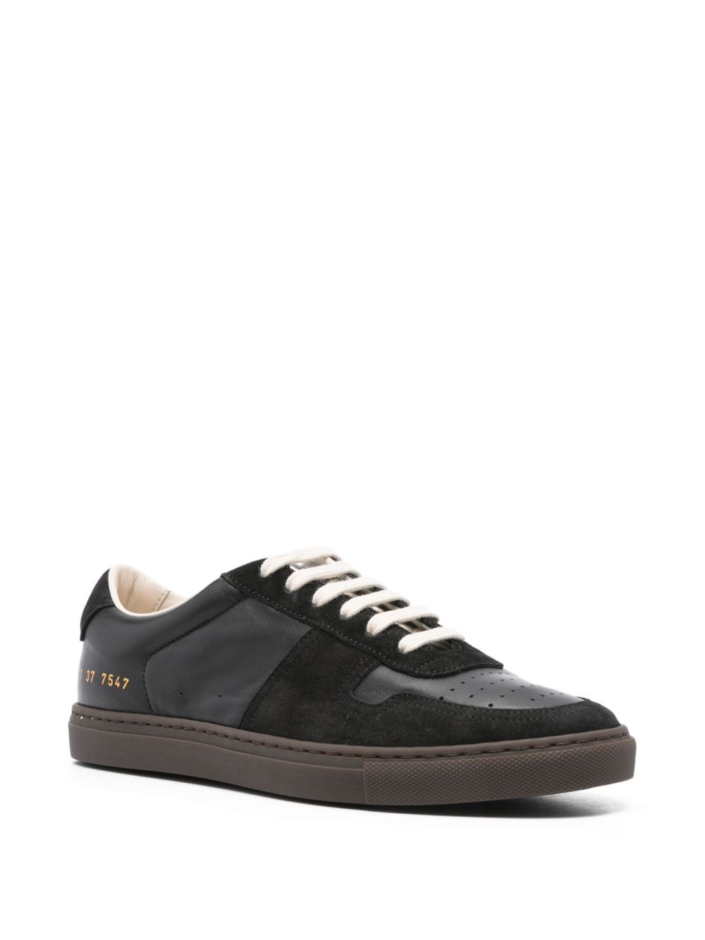 panelled low-top sneakers - 2