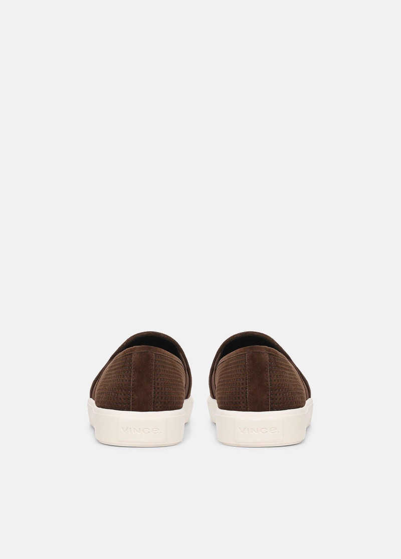 Vince Blair Perforated Suede Sneaker outlook