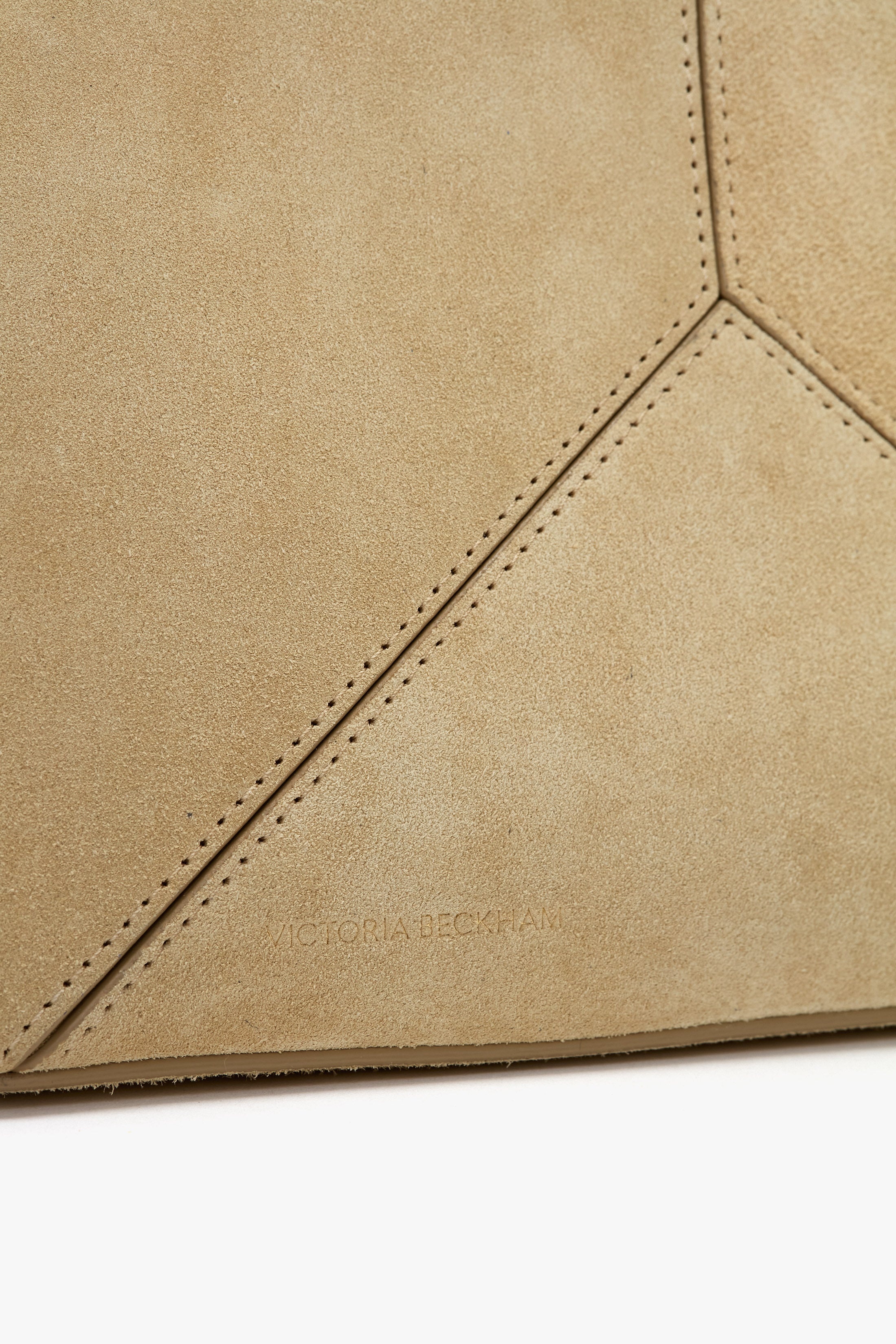 Victoria Crossbody Bag In Sand Suede - 5