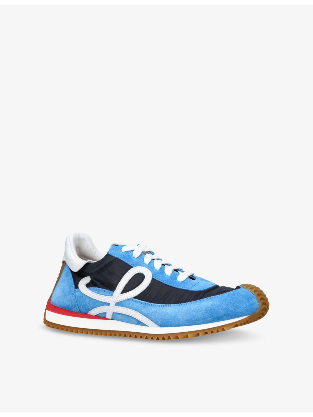 Flow Runner 2.0 Suede and Shell Low-Top Trainers - 3