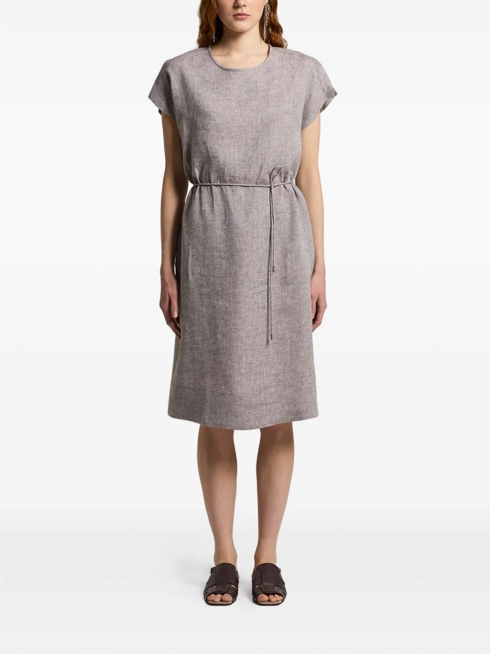 tie-waist dress - 1