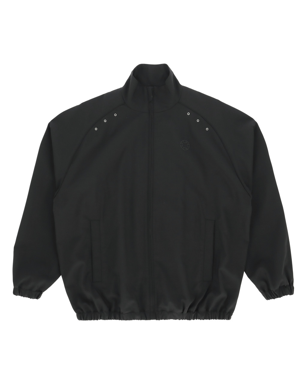 TAILORED TRACKTOP WITH EYELETS - 1