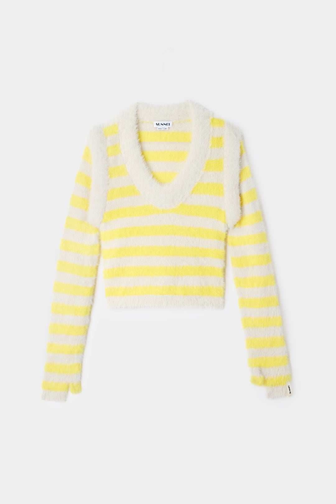 STREGATTO TOP / beige & yellow - 1