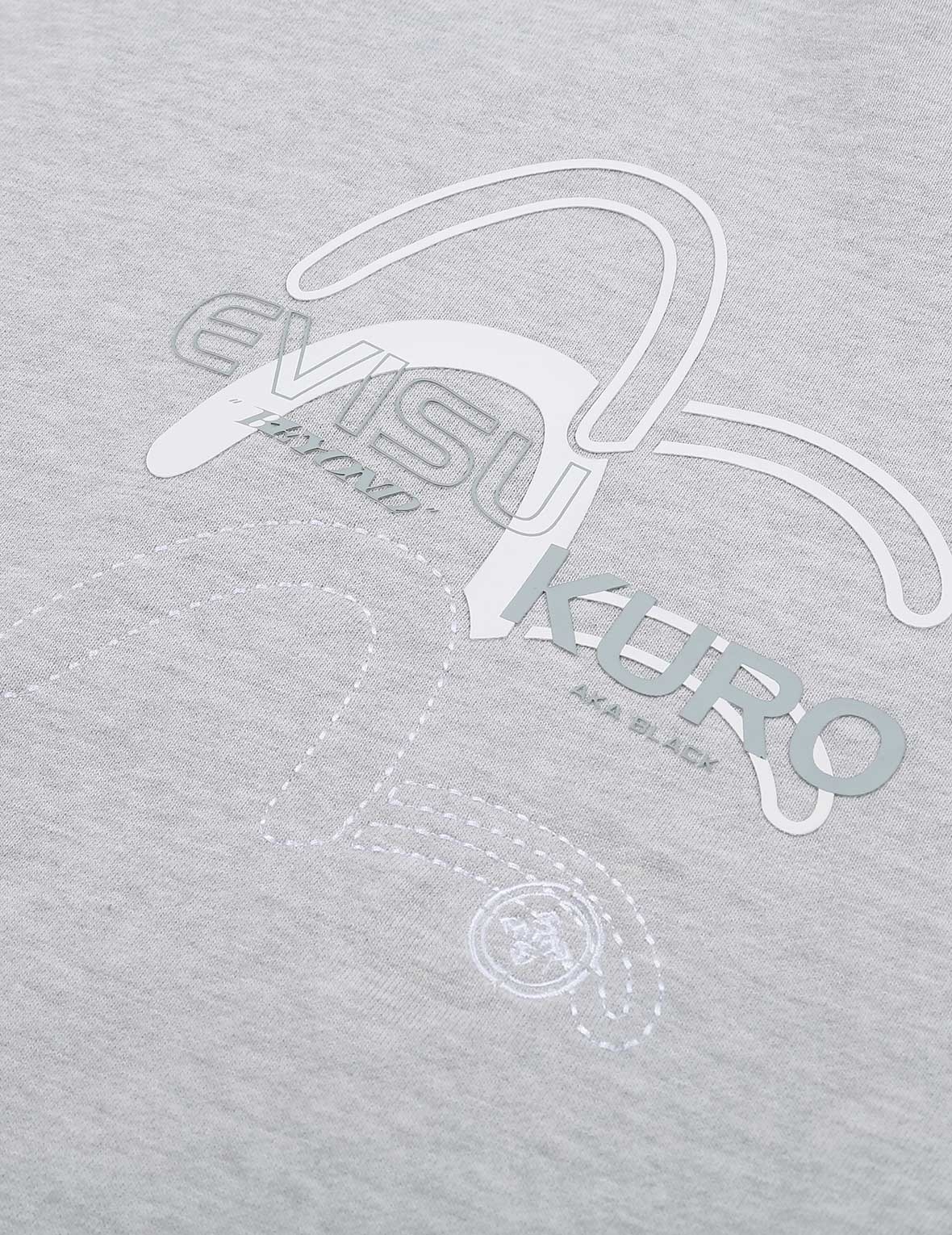 Triple Seagull Print Turtle Neck Sweatshirt - 10