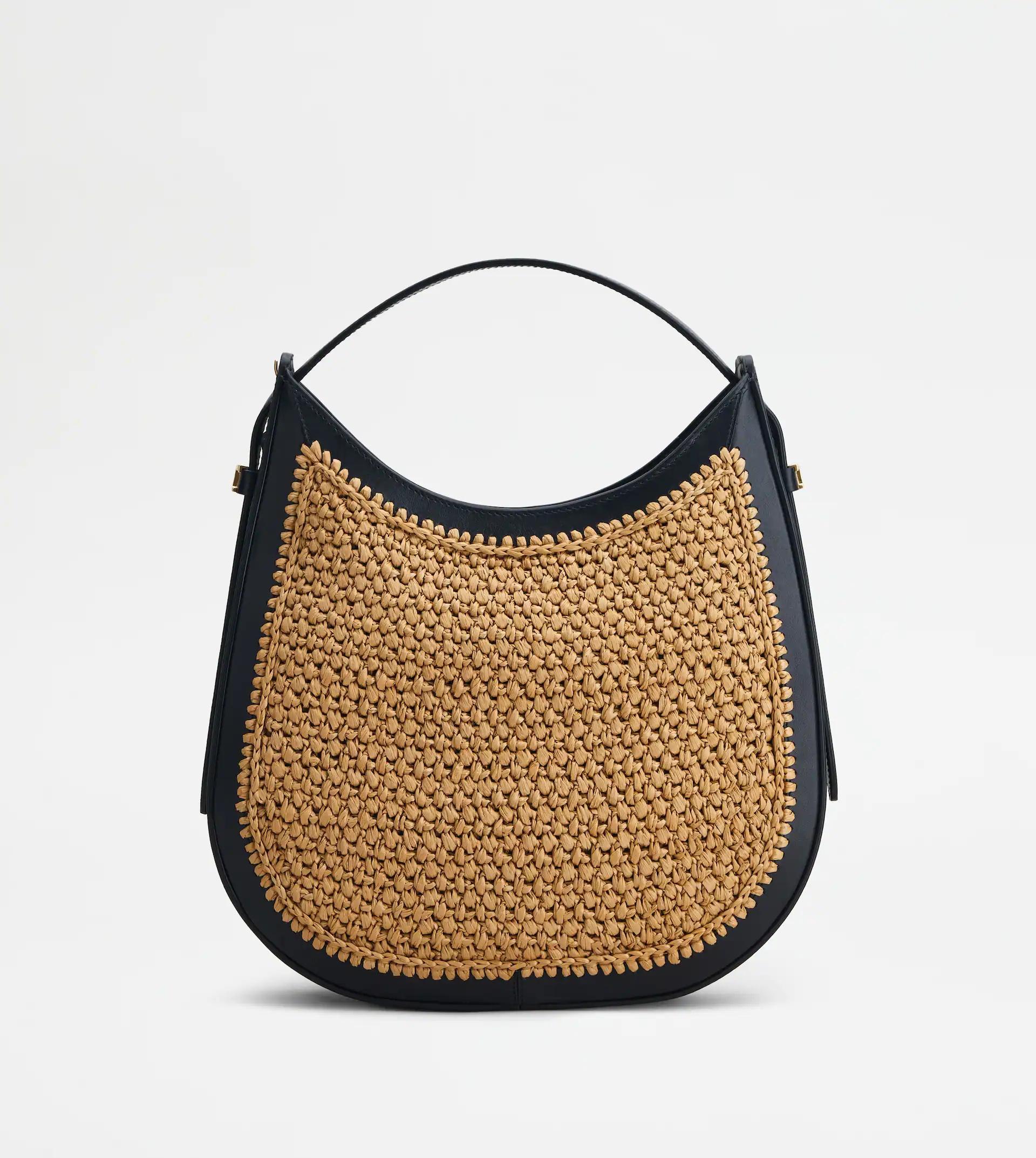 TOD'S OBOE BAG SMALL - BEIGE, BLACK - 1