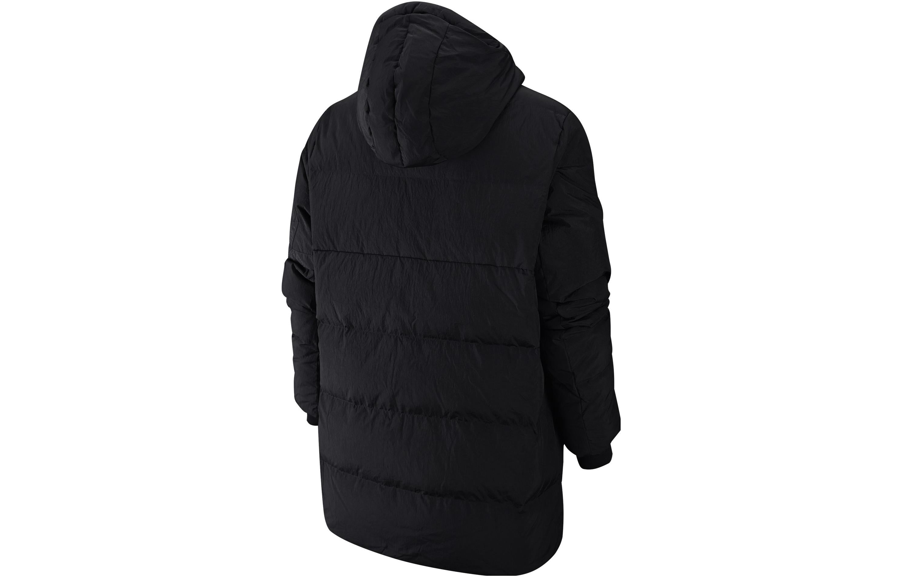 Air Jordan Storage Pocket Detail Hooded Down Jacket Men's Black DZ4552-010 - 2